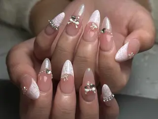 ネイル 💕鈴木ユリ パラジェル/オフ無料のネイルデザイン