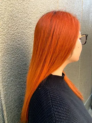 ロング カラー MIRUCO by KURAKU所属・⭐️ハイトーンカラー ⭐️メンズパーマ達成のヘアスタイル