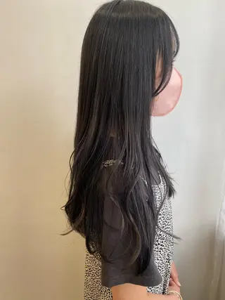 ロング カラー 栗田 大輝のヘアスタイル