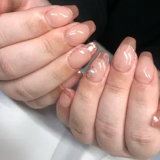 ロング カラー ヘアアレンジ キッズ ネイル マツエク・マツパ 福田 加奈のネイルデザイン