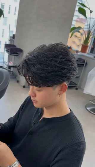 パーマ メンズ メンズパーマ全般/ 似合わせ/ジョウのヘアスタイル