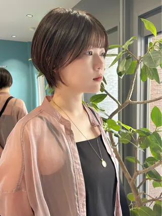 ショート urara/ショート /透明感カラーのヘアスタイル