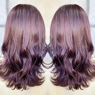 ロング カラー パーマ ヘアアレンジ RecheRche【池袋】所属・👑指名率No.1 👑坂口飛翔のヘアスタイル