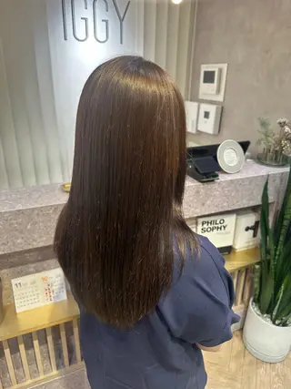 ロング カラー L.O.G SHIBUYA所属・モデル募集 🟡SUMIKAのヘアスタイル