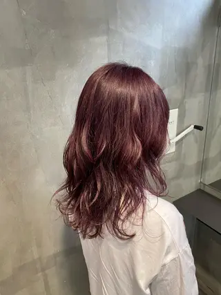 セミロング カラー Agu hair lore沼館店所属・八戸パーマ/メンズパ ーマ/シンゴ。のヘアスタイル