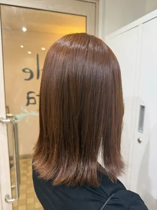 ミディアム little×esta 大名 【リトルエスタ】所属・littleesta 那月のヘアスタイル