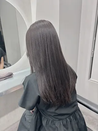 カラー 透明感/グレージュ/ ベージュ/るな🪽のヘアスタイル