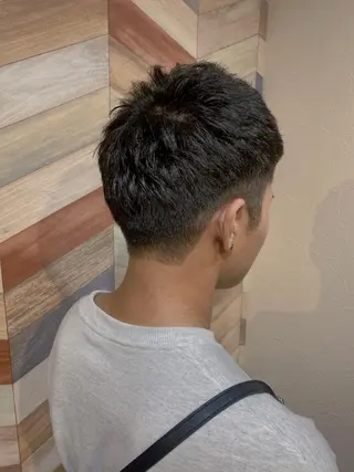 ショート メンズ hair trees所属・trife美容師 KAZUMIのヘアスタイル
