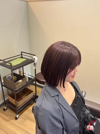 カラー 暖色カラー/ メンズパーマつばきのヘアスタイル