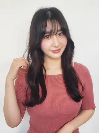 ロング カラー AFLOAT TOKYOのヘアスタイル