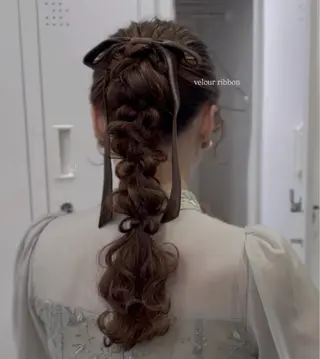 ヘアアレンジ Yuui🩰アレンジ /髪質改善カラーのヘアスタイル