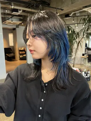 ミディアム カラー rimi/ショート /透明感カラーのヘアスタイル