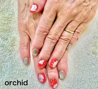 ネイル orchid ♡オーキッドのネイルデザイン