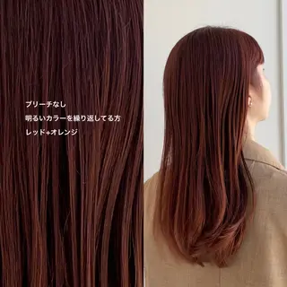 カラー ボブ/ミディアム 親しみやすさ/さくらのヘアスタイル