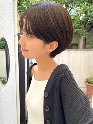 ショート オーガニックカラー/ 表参道/ルカのヘアスタイル