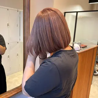 ショート カラー ボブ/透明感カラー/ 似合わせ🌿高田知那のヘアスタイル