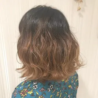 ミディアム 〖 韓国hair 〗 室岡　咲希のヘアスタイル