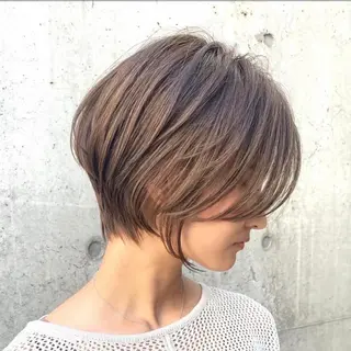 ショート 似合わせ松本 容政のヘアスタイル