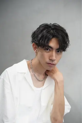 パーマ メンズ fifth リュウセイのヘアスタイル