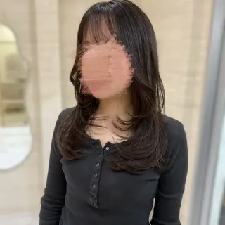 ミディアム Zina 熊本店 ワンホン/Juranのヘアスタイル