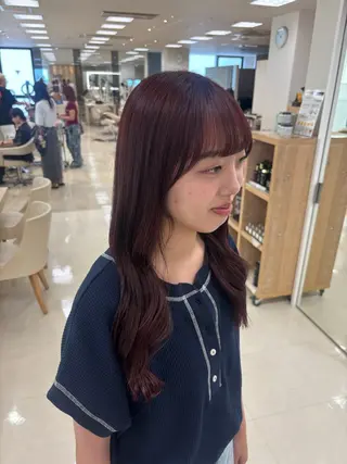 カラー 🎀暖色カラー/透明 感カラー/ひな🎀のヘアスタイル