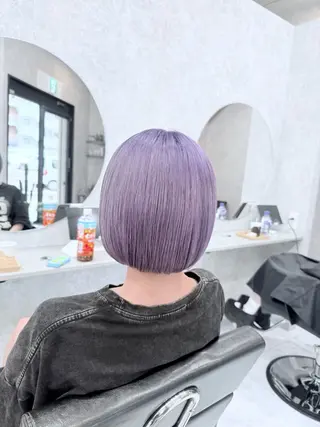 ショート カラー 🌈派手髪ハイトーン 🌈鈴木亮太🌈のヘアスタイル