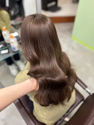 セミロング タマシロカリン /カットモデル❤️のヘアスタイル