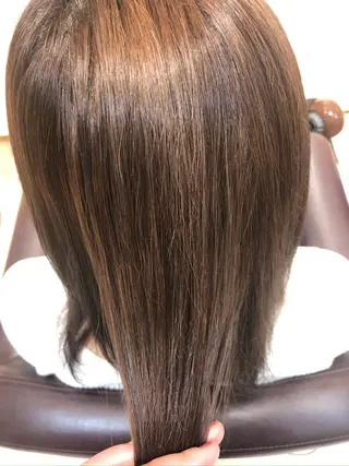 ミディアム 髪質改善/透明感 カラー/内藤有須加のヘアスタイル