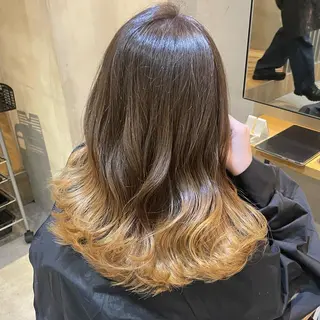 セミロング 韓国🇰🇷透明感 ERIのヘアスタイル