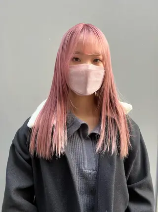 ロング カラー カットカラー特化 ⭐️代表⭐️のヘアスタイル