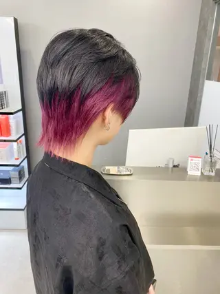 ショート カラー🌈/カット /栄/misa👻のヘアスタイル