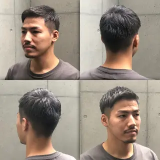 ショート カラー ブリーチ縮毛矯正/ デサキ ショウヘイのヘアスタイル