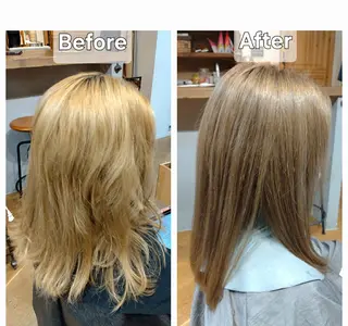 セミロング knoll所属・銀座knoll🌿 【平日朝限定cut】のヘアスタイル