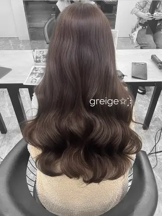 カラー 顔周り指名NO.1 🤍似合わせ／Maoのヘアスタイル