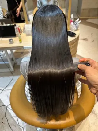 ロング 山田勇真 ボブ/縮毛矯正/金山のヘアスタイル