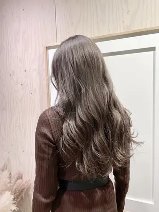ロング カラー matiz マティス　表参道所属・💜アンブレラカラー 髪質改善　丸尾】のヘアスタイル