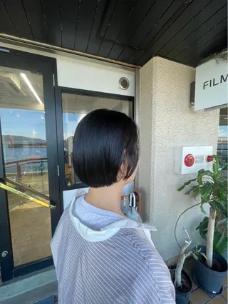 ショート 菅原 彩加のヘアスタイル