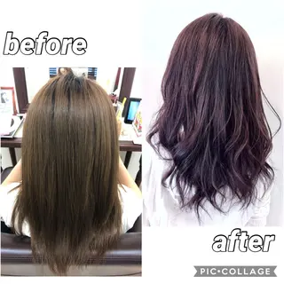 ロング カラー 🫧髪質改善×艶髪 🫧根本泰成🫧のヘアスタイル