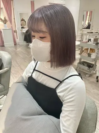 ミディアム カラー miyu /大阪美容室のヘアスタイル