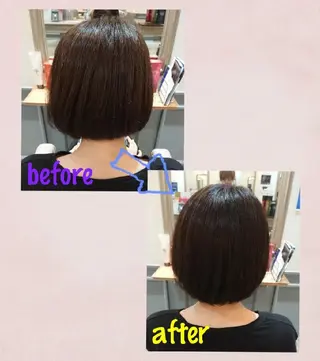 ショート カラー 赤松 摩美のヘアスタイル