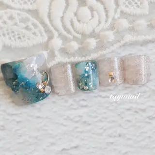 ネイル ネイルサロン・ネイルスクール　たゆnail所属・ネイルサロン 【たゆnail】のネイルデザイン
