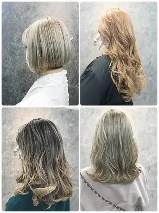 カラー 所渉/韓国レイヤー /ウルフカットのヘアスタイル