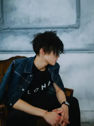 ミディアム メンズ マンスルージュKITTEマルイ博多店所属・博多駅徒歩1分 マルイ7階/市川のヘアスタイル