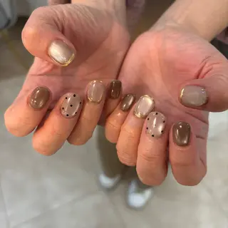 ネイル 栗田 ゆう子のネイルデザイン