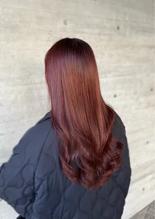 ロング Kingdom鎌倉所属・透明感カラー/艶髪 /鎌倉/ヤタベケンタのヘアスタイル