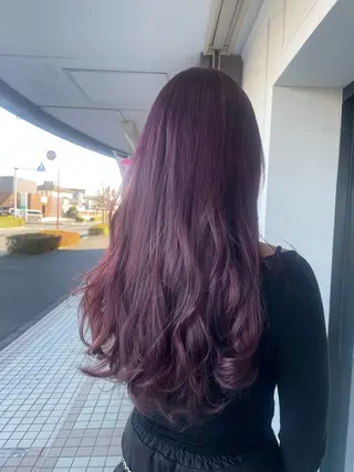 ロング GLITTER赤塚店所属・GLITTER ハイ トーン🎀北野佑季のヘアスタイル