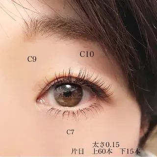 マツエク・マツパ アイラッシュサロンharuka所属・心斎橋・四ツ橋 マツエク・マツパのマツエク・マツパデザイン