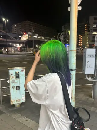 ミディアム カラー 島田 光✨️のヘアスタイル