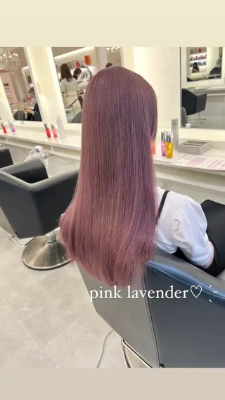 ロング ParveMix /石田 佳澄🩶のヘアスタイル