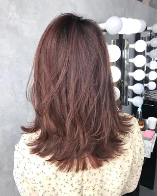 セミロング カラー Another's所属・TOMOYA/ ショート、レイヤーのヘアスタイル